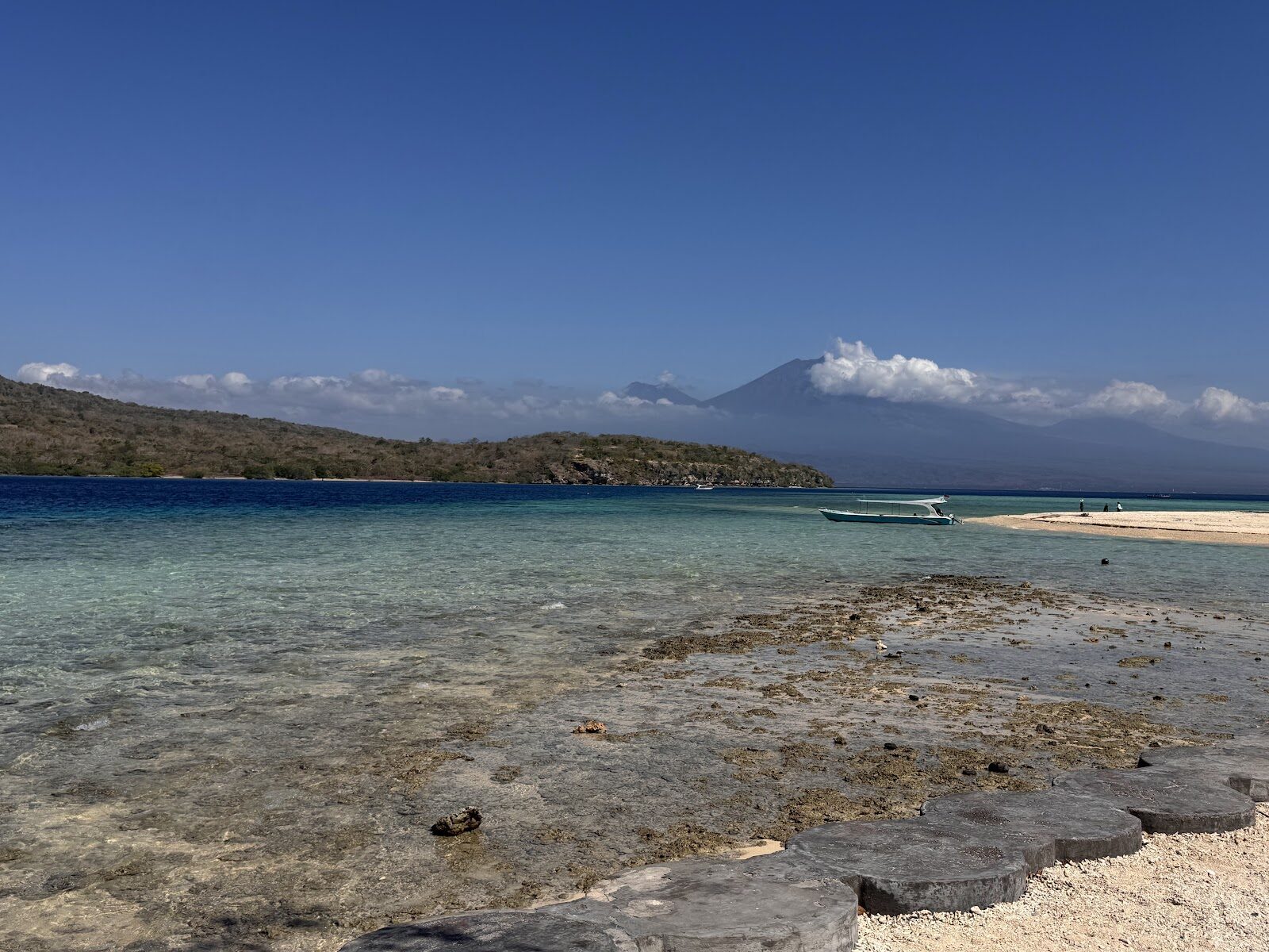 Menjangan's shallow reef flats — easy, clear snorkelling water.