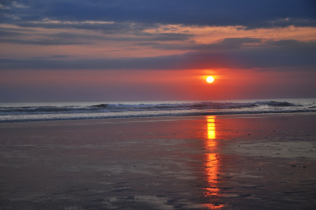 The wide sweep of Seminyak beach